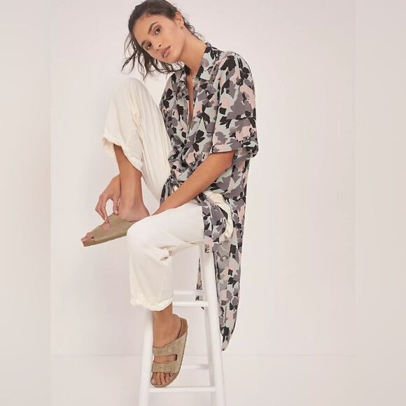 Maeve Rita Printed Tunic Blouse by anthropology size xxs - Picture 1 of 8